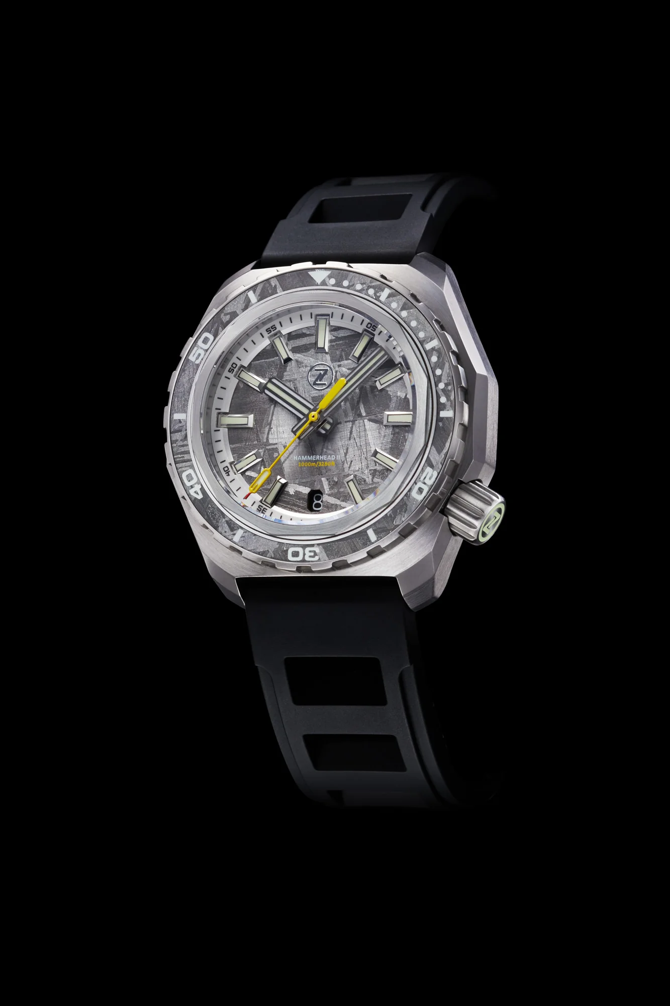 Hammerhead 2 1000m Steel Meteorite Seiko NH35 thumbnail 2