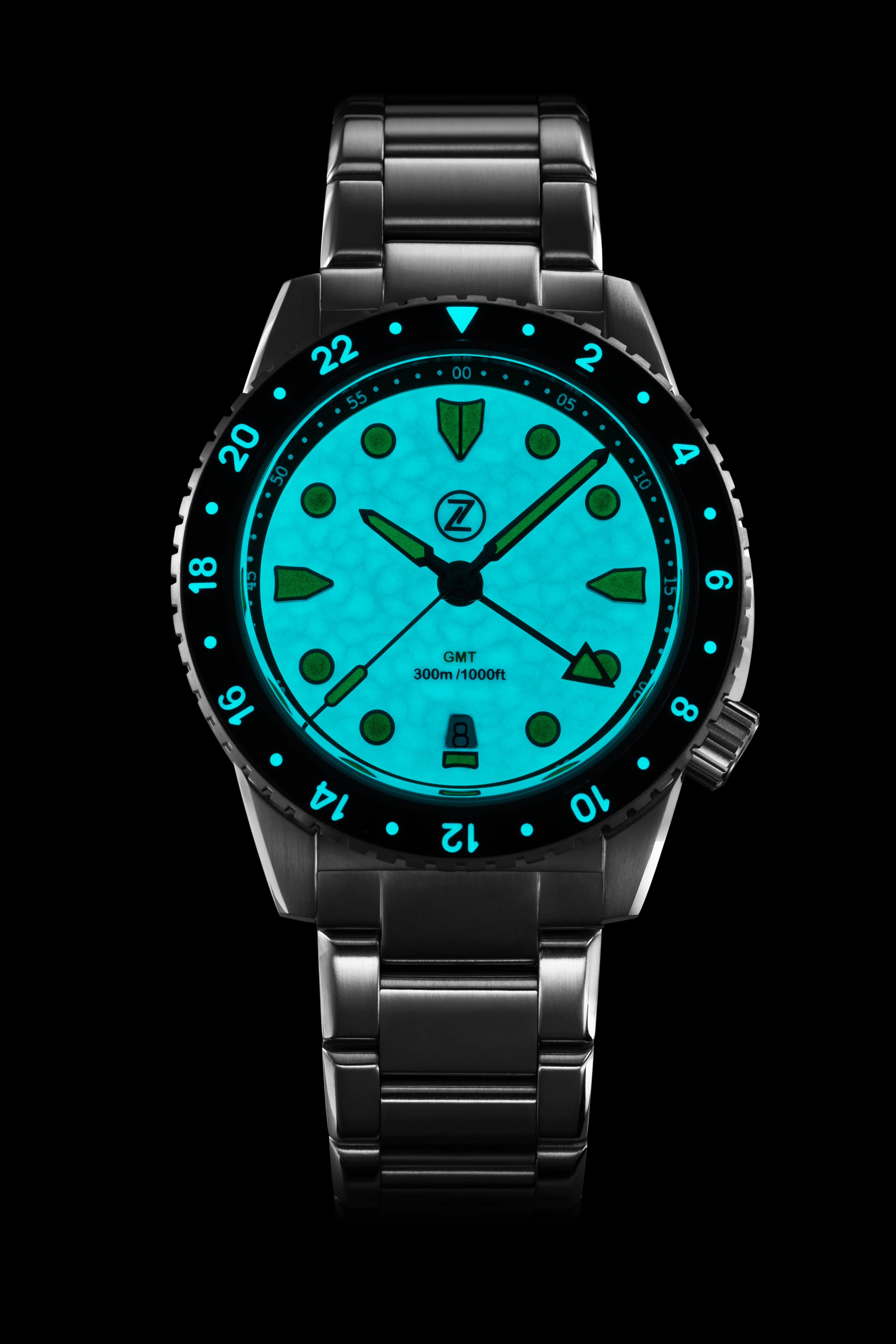 Mako 300m GMT 'Cracked Ice' thumbnail 2