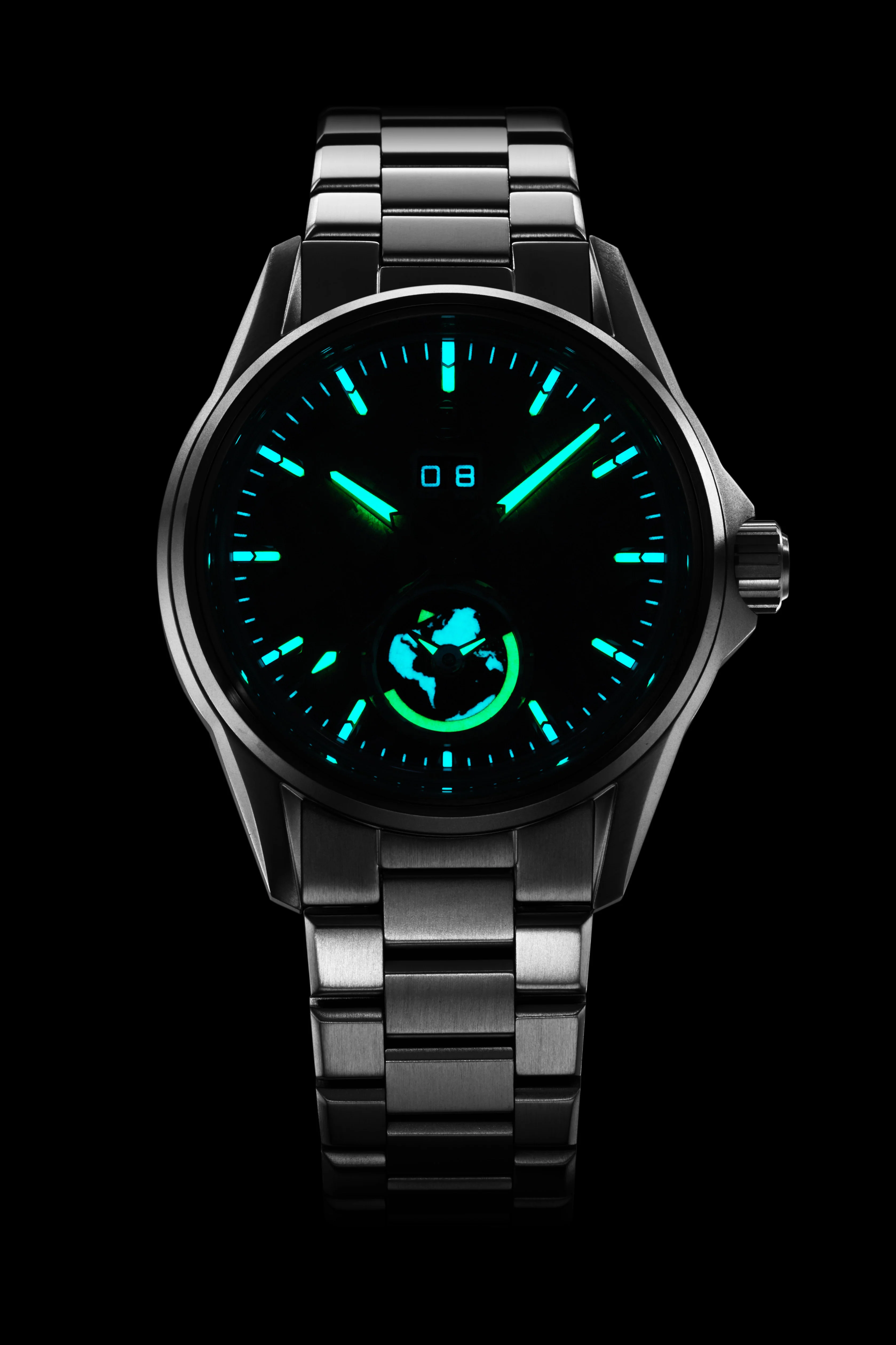 Spearfish Dual Time Ti 'Meteorite' thumbnail 2