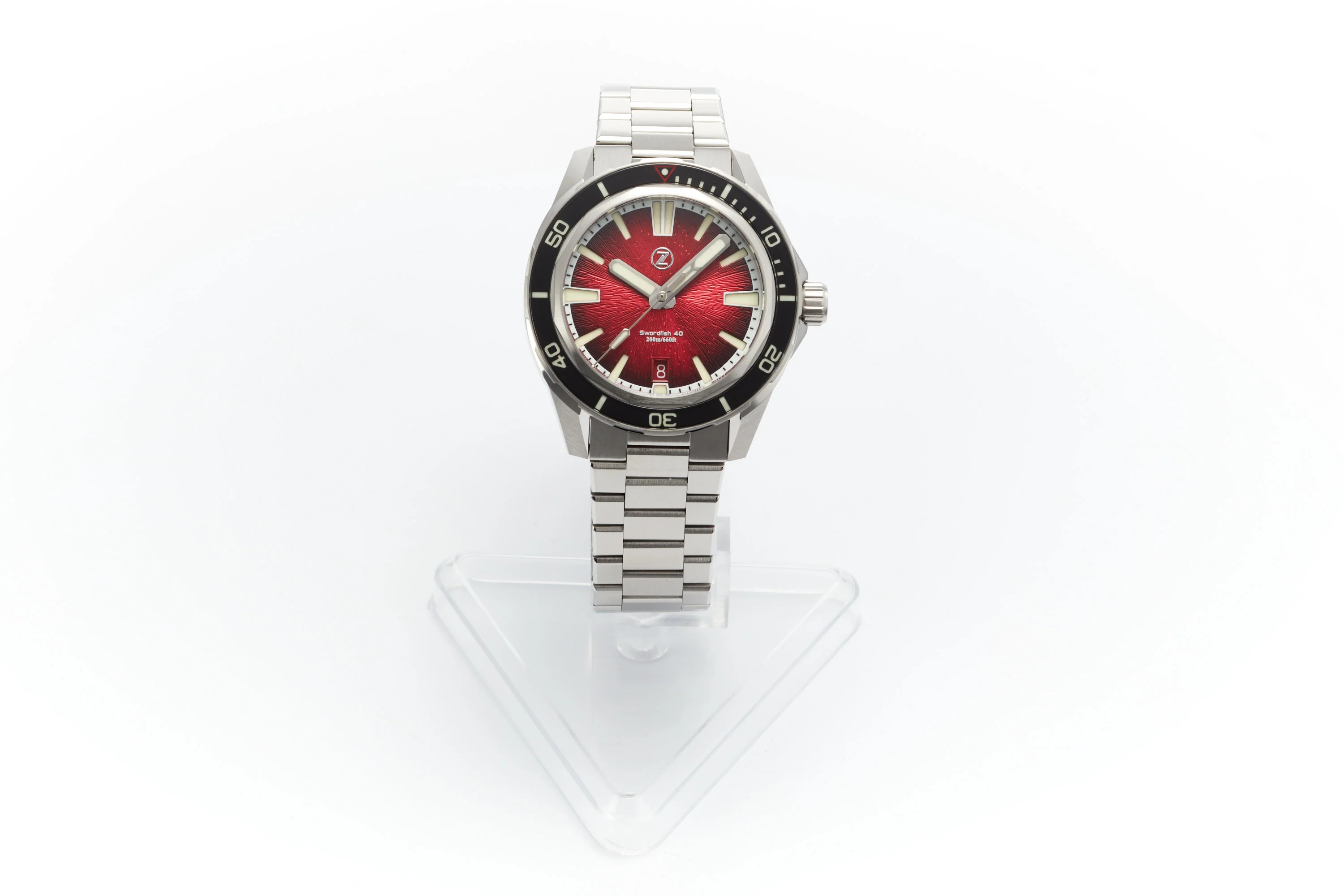 Swordfish 40mm SS 'Crimson Red' thumbnail 3