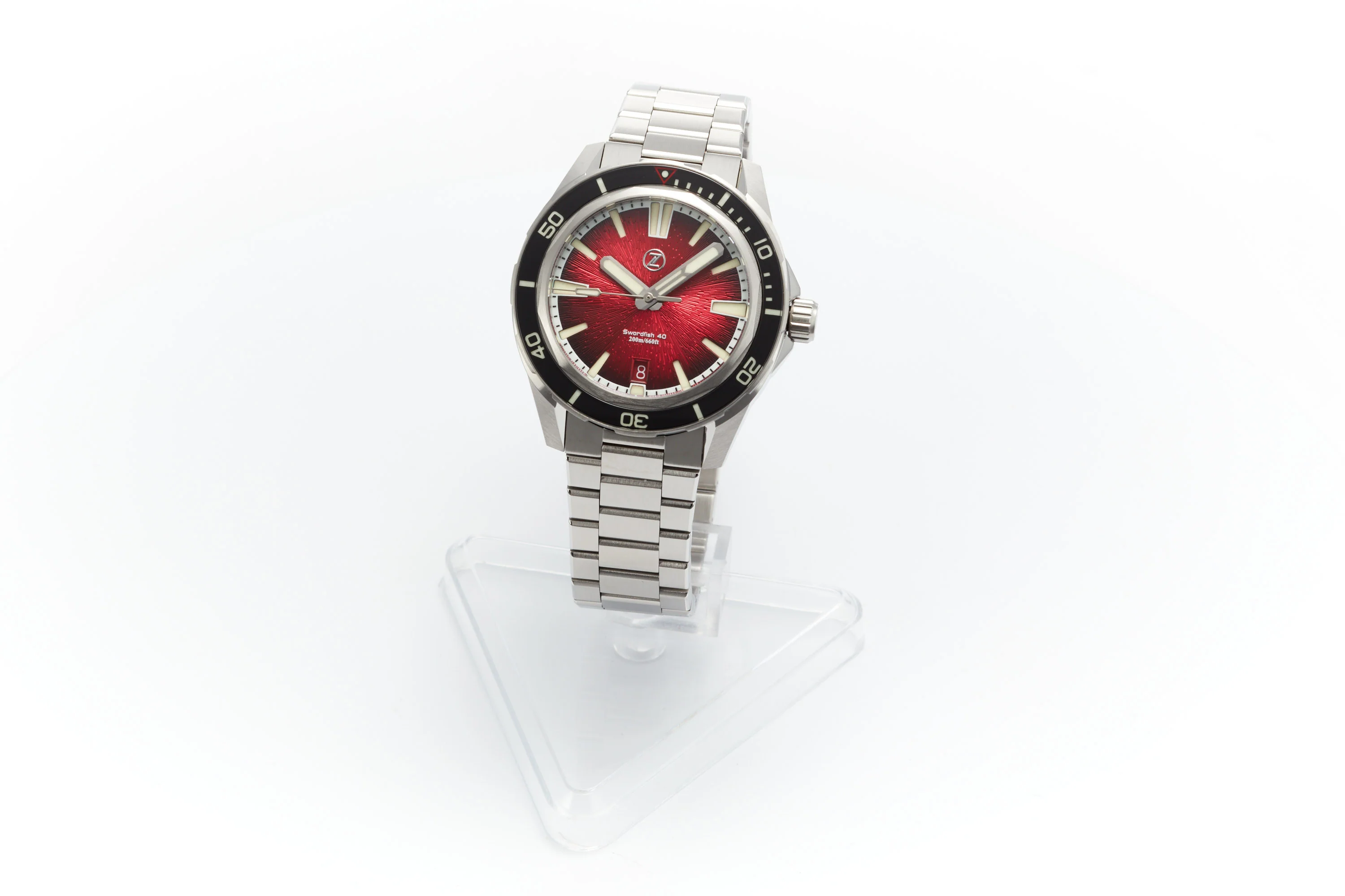 Swordfish 40mm SS 'Crimson Red' thumbnail 4