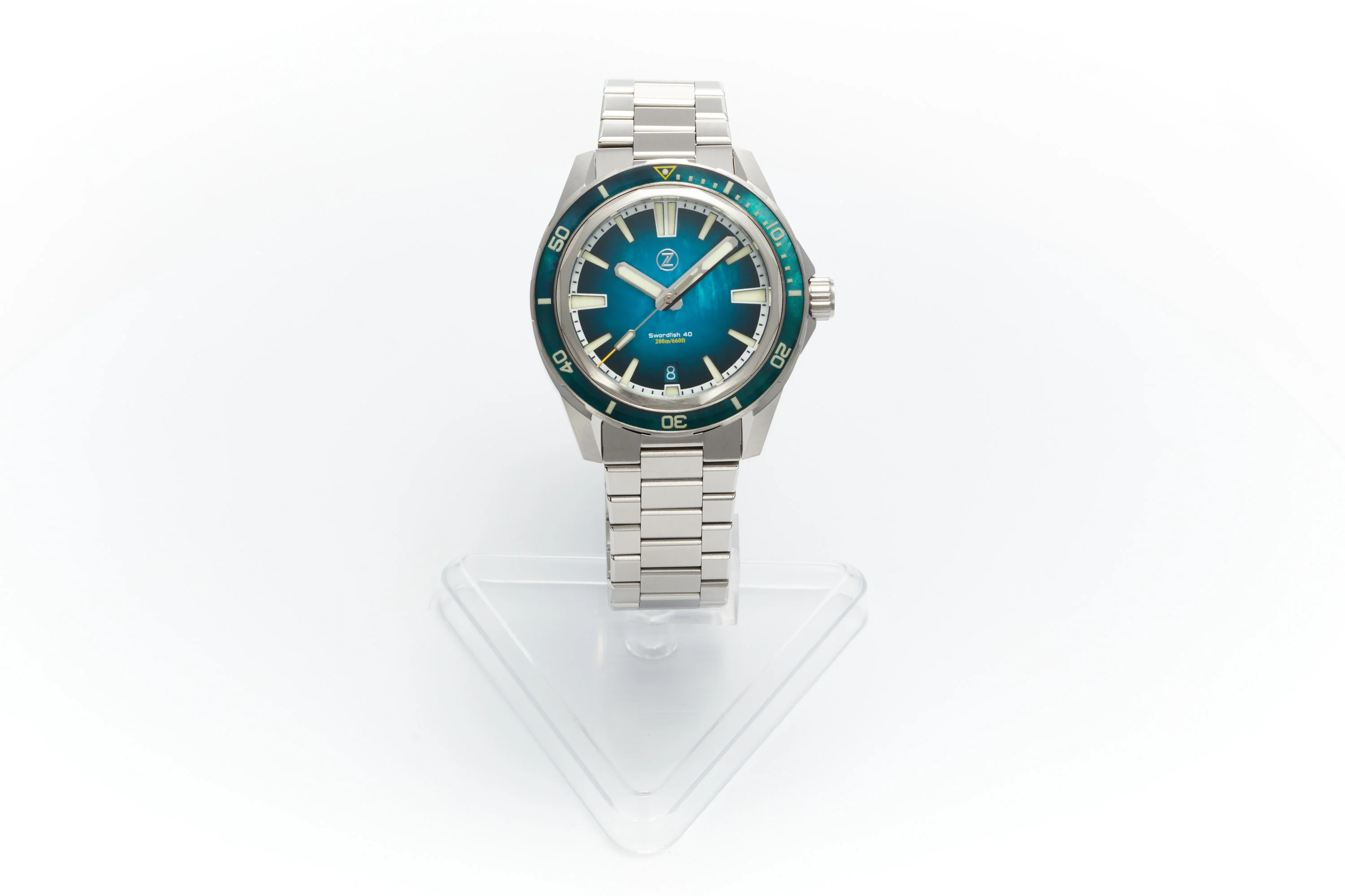 Swordfish 40mm SS Teal MOP thumbnail 3