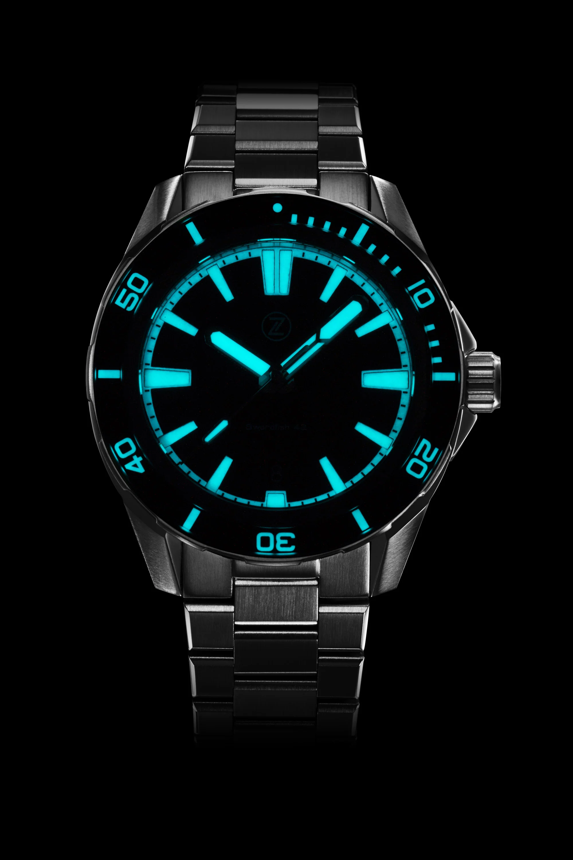 Swordfish 42mm SS 'Black Sand' thumbnail 2