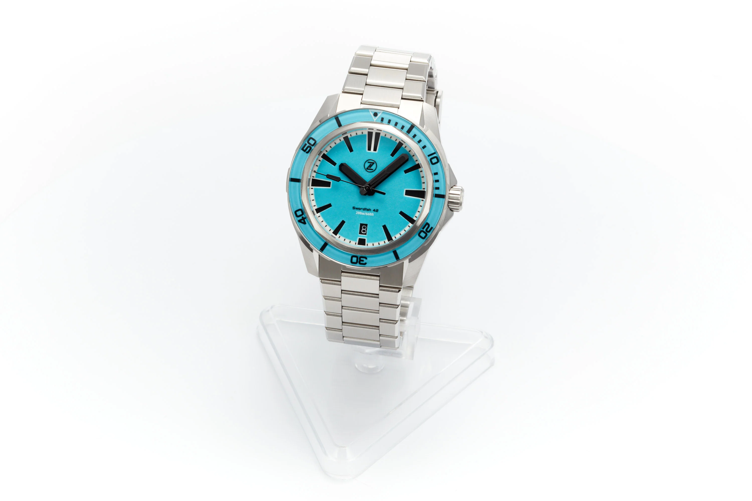 Swordfish 42mm SS 'Sky Blue' thumbnail 4