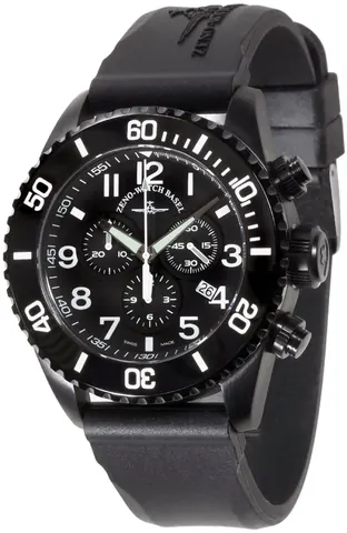 Ceramic Sport Chrono BK Rubber