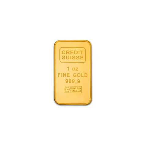 Ladies Catena gold bar Credit Suisse 1 gr